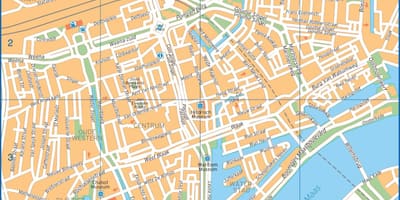 แผนที่ของถนน Rotterdam 