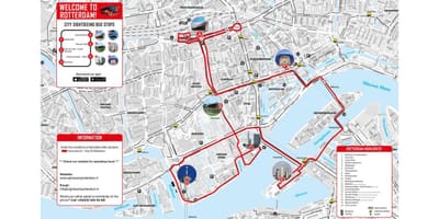 แผนที่ Rotterdam รถบัส 
